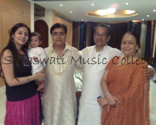 A family celebration at the college